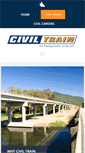 Mobile Screenshot of civiltrainqld.com